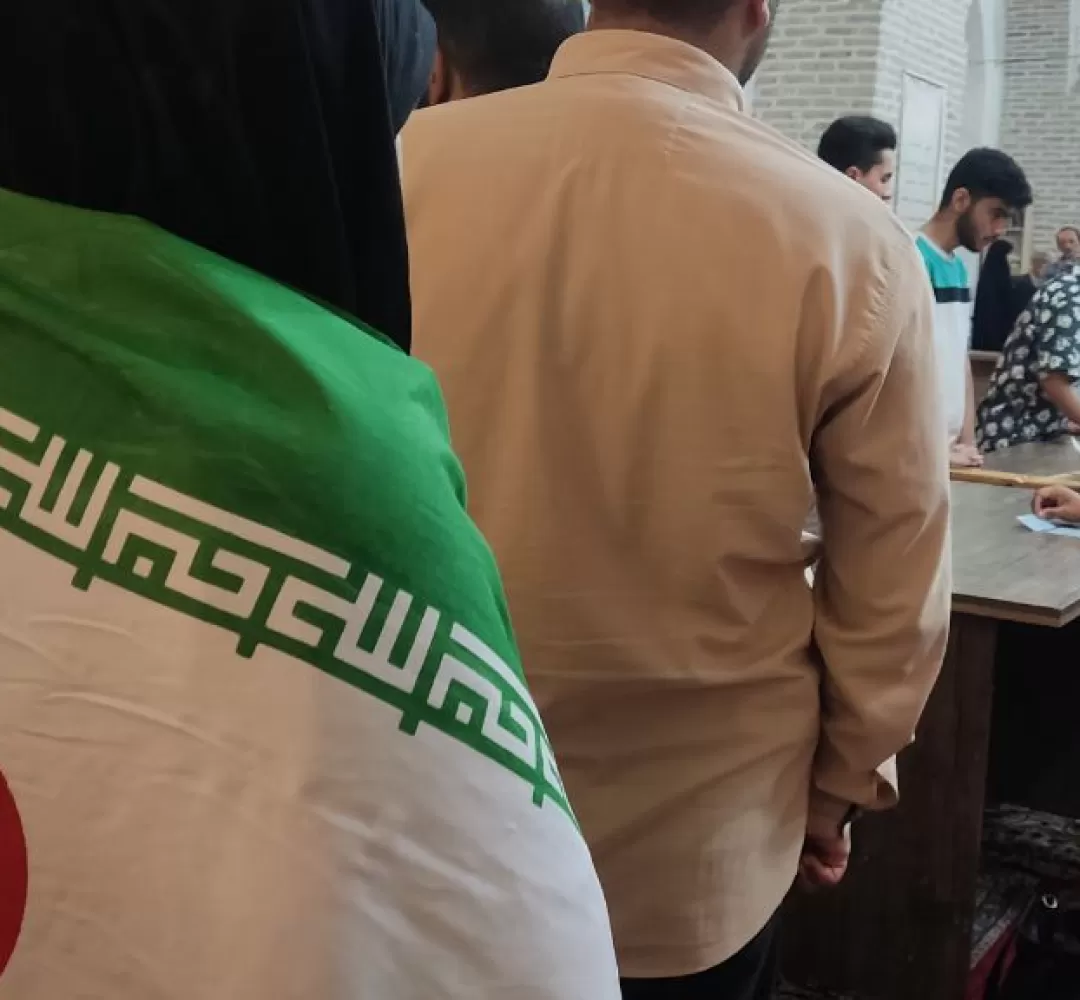 حماسه بینظیر مردم نیشابور در پای صندوقهای رای