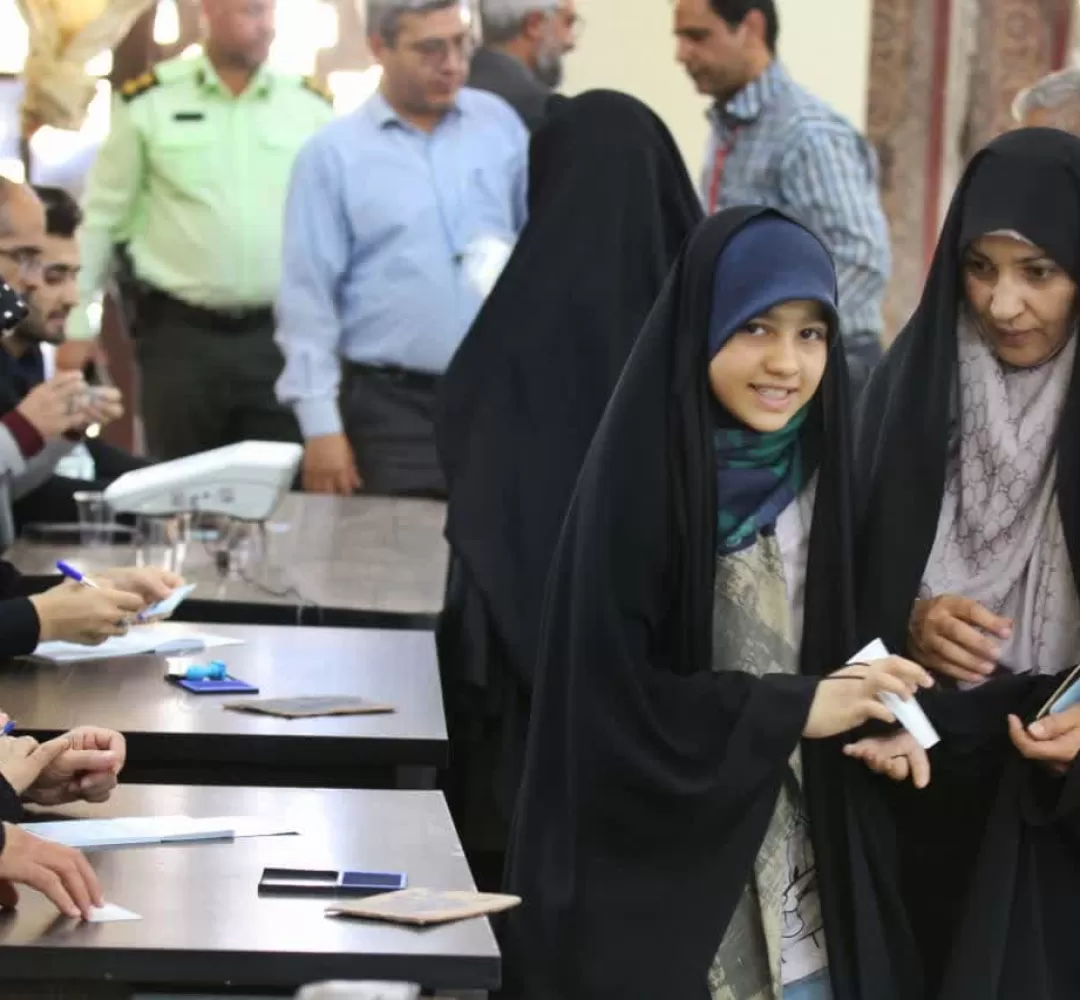 جلوههایی از حضور پرشور کاشمریها در انتخابات