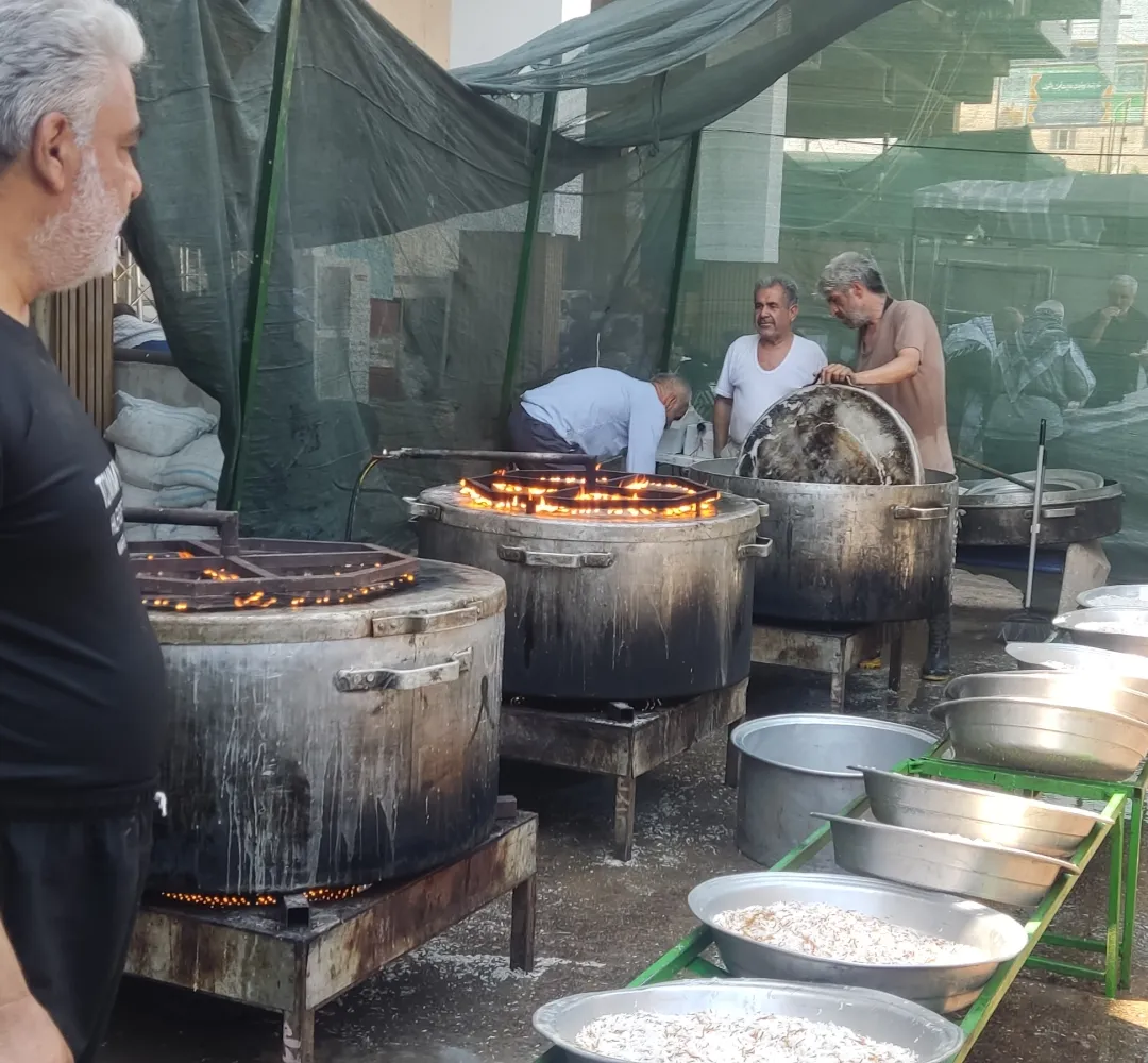خدمترسانی موکب عاشقان امام رضا نیشابور بهزائران اربعین