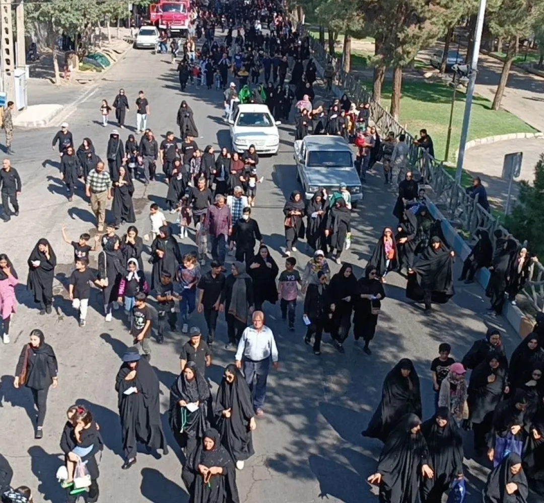 پیادهروی جاماندگان اربعین در نیشابور