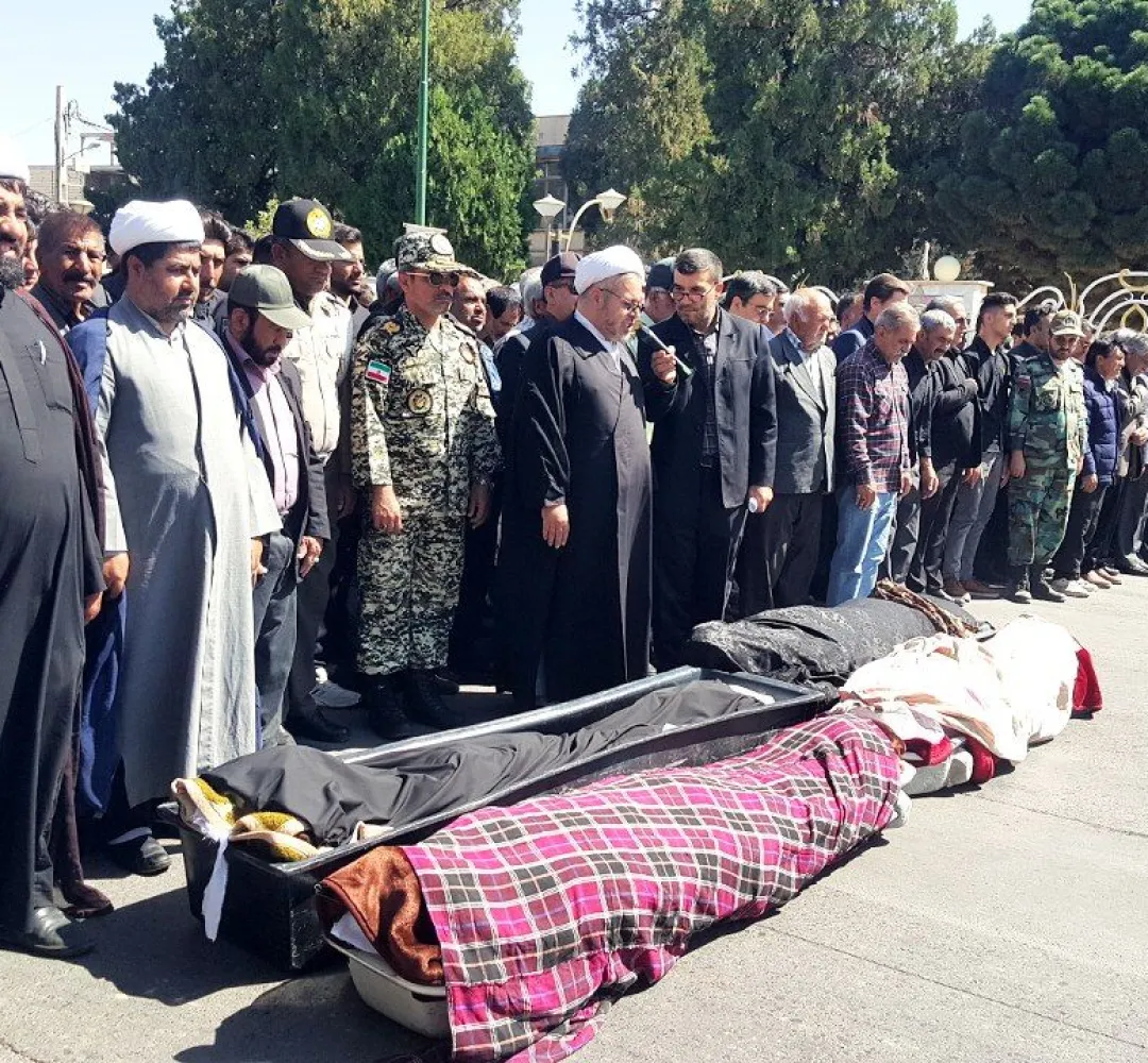 جانباختگان قوچانی حادثه معدن طبس تشییع شدند