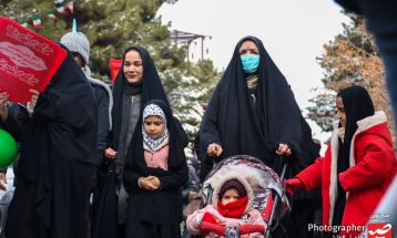 راهپیمایی ۲۲ بهمن تربت حیدریه به روایت تصویر