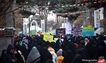 راهپیمایی ۲۲ بهمن تربت حیدریه به روایت تصویر