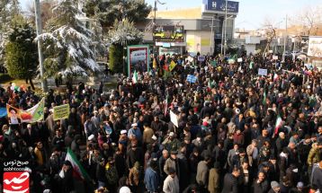 حضور حماسی کاشمری‌ها در جشن ۴۶ سالگی انقلاب