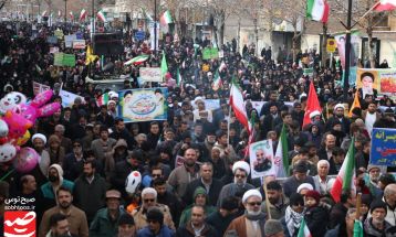 حضور حماسی کاشمری‌ها در جشن ۴۶ سالگی انقلاب