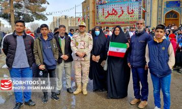 تاریخ‌سازی مردم سرخس در راهپیمایی ۲۲ بهمن ۱۴۰۳