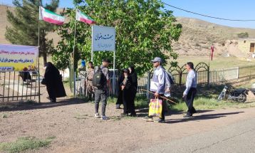 همایش «مهدی‌یاوران» روستای تیرانِ نیشابور