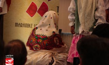 جشنواره فرش دستباف مرندیز در بجستان برگزار شد