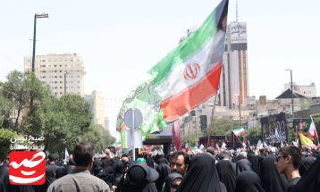 تشییع شهدای جنایت رژیم صهیونیستی در مشهد
