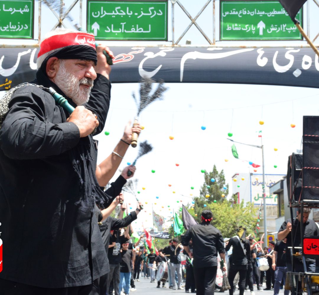 آئین سوگواری تاسوعای حسینی در قوچان