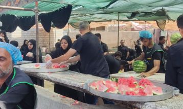 ۷۰ هزار عزادار حسینی در عاشورای فدیشه میان‌جلگه