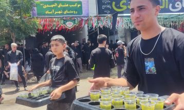 ۷۰ هزار عزادار حسینی در عاشورای فدیشه میان‌جلگه