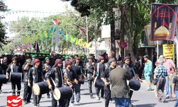 کاشمر غرق در عزای سالار شهیدان