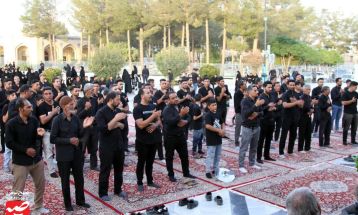 زیارتگاه شهید مدرس (ره) کاشمر میزبان عاشقان حسینی