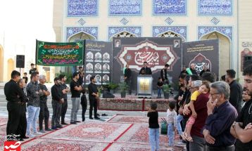 زیارتگاه شهید مدرس (ره) کاشمر میزبان عاشقان حسینی