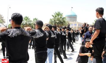 زیارتگاه شهید مدرس (ره) کاشمر میزبان عاشقان حسینی