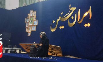 اجتماع ۵۰۰ نفری دختران عاشورایی در نیشابور