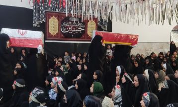 اجتماع ۵۰۰ نفری دختران عاشورایی در نیشابور