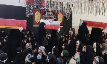 اجتماع ۵۰۰ نفری دختران عاشورایی در نیشابور