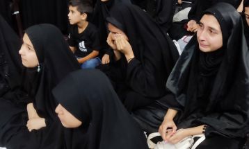 اجتماع ۵۰۰ نفری دختران عاشورایی در نیشابور