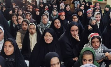 اجتماع ۵۰۰ نفری دختران عاشورایی در نیشابور