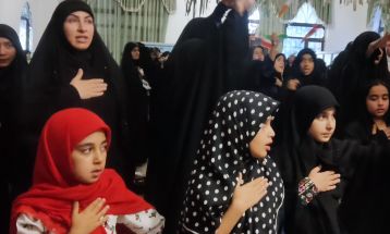 اجتماع ۵۰۰ نفری دختران عاشورایی در نیشابور