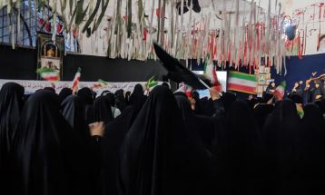 اجتماع ۵۰۰ نفری دختران عاشورایی در نیشابور