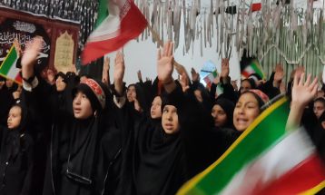 اجتماع ۵۰۰ نفری دختران عاشورایی در نیشابور