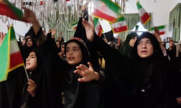 اجتماع ۵۰۰ نفری دختران عاشورایی در نیشابور