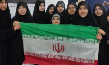 اجتماع ۵۰۰ نفری دختران عاشورایی در نیشابور