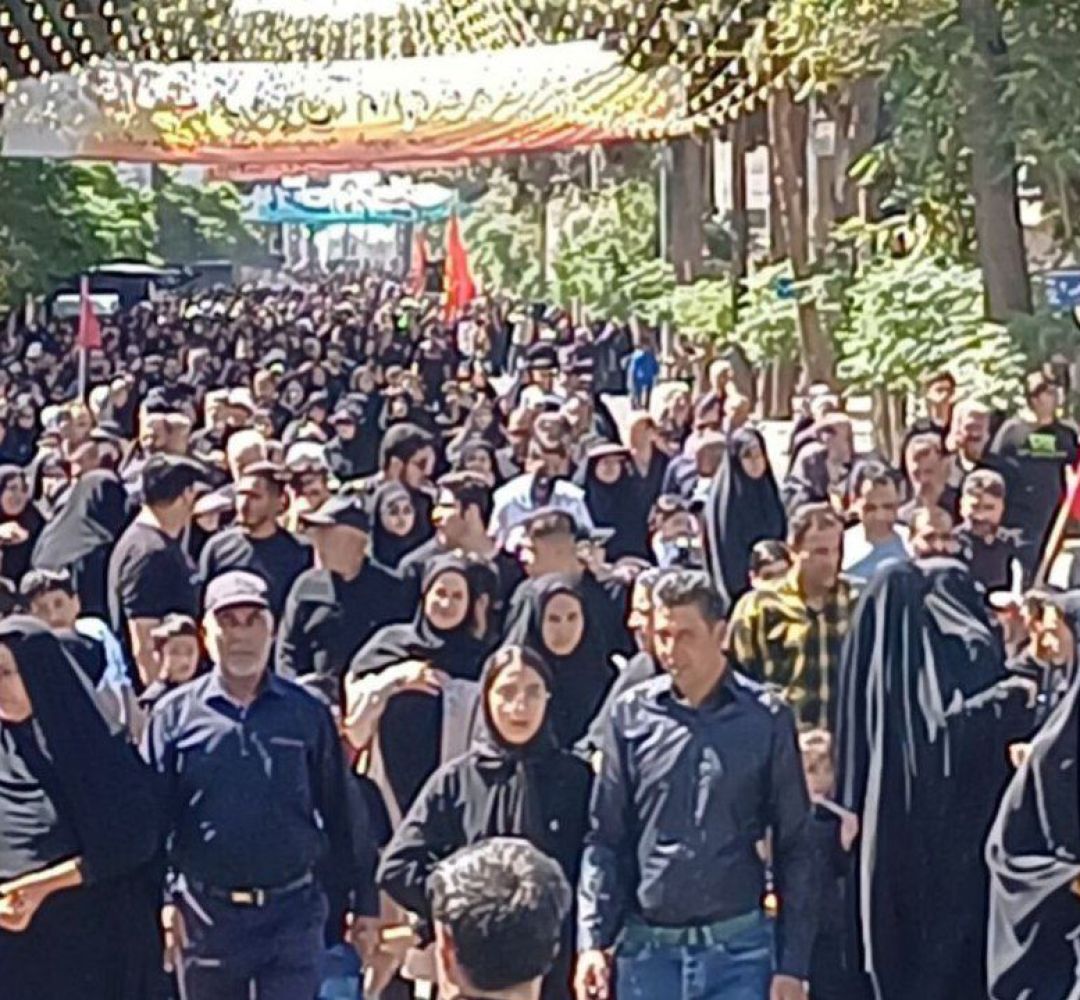 پیادهروی جاماندگان اربعین حسینی در تربتحیدریه