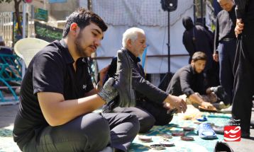 جاماندگان اربعین حسینی در تربت‌حیدریه به روایت تصویر