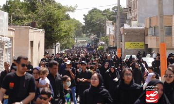 جاماندگان اربعین حسینی در تربت‌حیدریه به روایت تصویر